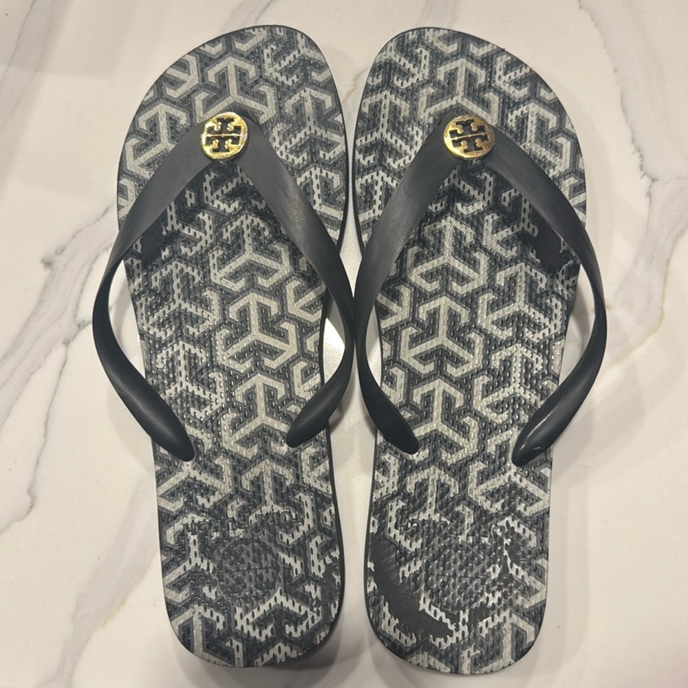 Tory Burch rubber flip flops